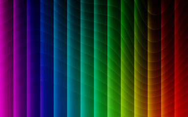 Abstract Rainbow Gradient Vertical Stripes with Subtle Wave Pattern background