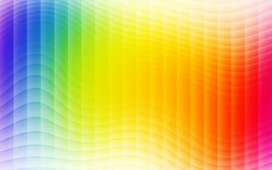 Abstract Rainbow Gradient Wave Pattern Background image