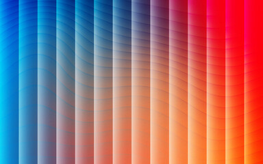 Abstract vertical gradient stripes with subtle wavy lines background