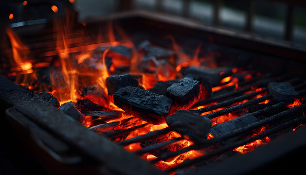 Cole burning red in the grill