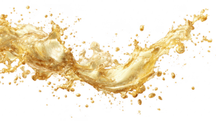 Dynamic champagne splash clipart for party celebrations realistic element festive concept