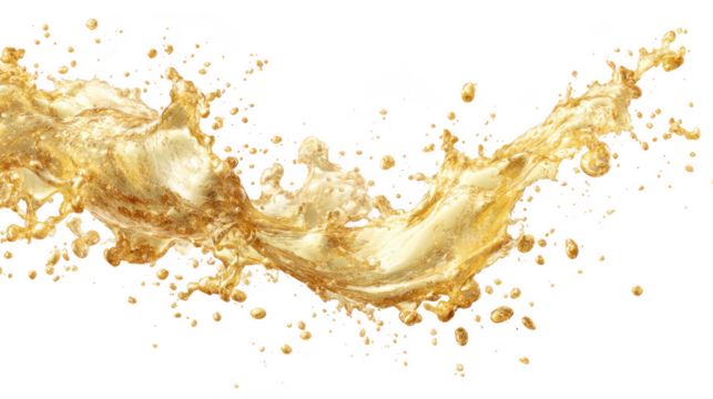 Dynamic champagne splash clipart for party celebrations realistic element festive concept