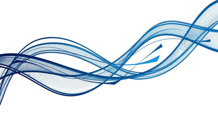 Stunning abstract flowing blue waves design, perfect for modern backgrounds, stylish presentations, creative projects and vibrant website elements