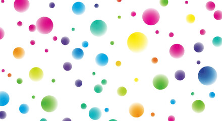 Vibrant spheres create a playful, modern design perfect for branding, websites, and eye-catching backgrounds adding a pop of color and energy to any project