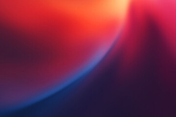Vibrant Abstract grainy Gradient with Warm and Cool Hues