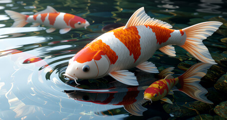 goldfish in aquarium