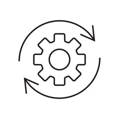 configuration. settings. configuration icons. repair. black and white icons. on a white background. vector. settings. fix the problem. find a solution. repair wizard.