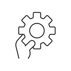 configuration. settings. configuration icons. repair. black and white icons. on a white background. vector. settings. fix the problem. find a solution. repair wizard.