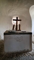 Drüggelter Kapelle, polygonaler Zentralbau am Möhnesee