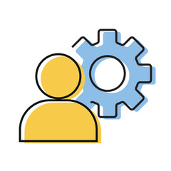 configuration. settings. configuration icons. repair. black and white icons. on a white background. vector. settings. fix the problem. find a solution. repair wizard.	