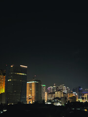 Obraz premium city at night