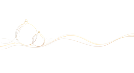 Abstract liquid wave with bulb isolated on transparent background