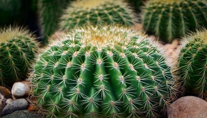 Spiky Details Green Folded Cactus