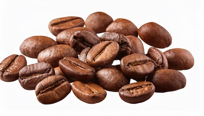Coffee Beans On Transparent Background Png File
