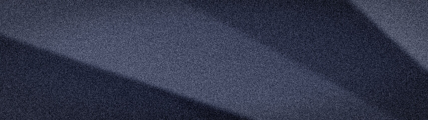 Elegant wide abstract background in deep, dark navy and muted charcoal tones. Subtle grainy texture and diagonal light ideal for sophisticated 4K backdrop or luxury banner