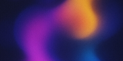 Abstract Galactic Swirl of Colors with Speckled Texture Background