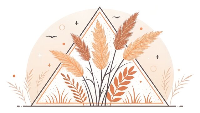 pampas grass caret pointer 