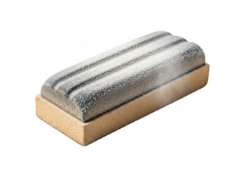 Whiteboard eraser isolated on transparent background