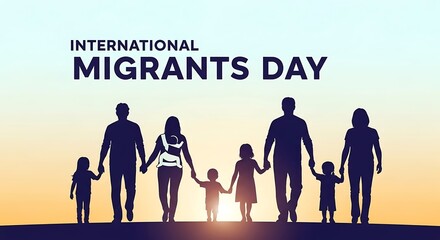 International migrants day: hopeful families journeying together
