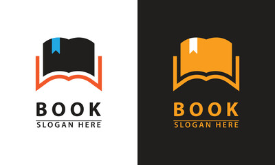 Layered open book logo with a bookmark, representing multi-volume knowledge, comprehensive learning, in-depth literature, digital access, and educational resource depth.