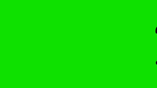 Green Screen Question Mark Animated  background for Videos