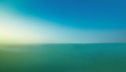 Cyan Blue Green Gradient Background Blank Horizontal Banner Or Wallpaper Tamplate Copy Space Place For Text Text Area Bright Illustration Space Metaverse Web 3 Technology Texture