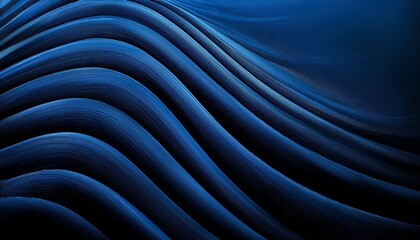 Black Dark Azure Cobalt Sapphire Blue Abstract Background Color Gradient Geometric Shape Wave Wavy Curved Line Rough Grunge Grain