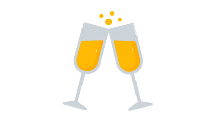 Abstract geometric design with bold color palette