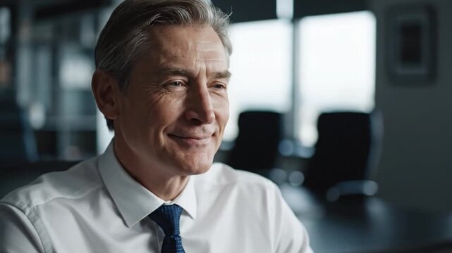A senior manager shows deep respect and admiration for a colleague's idea in a business meeting, captured in a soft-focus close-up