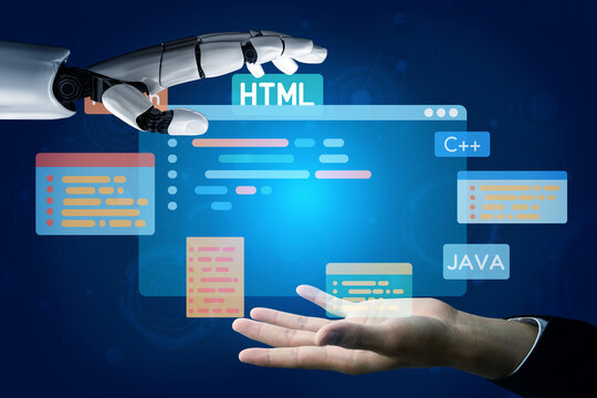 AI artificial intelligence assists software development through smart coding tools, virtual assistant debugging, and intelligent automation in digital product creation. Vouch