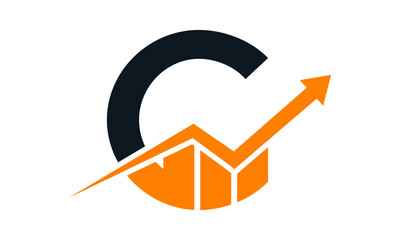 Modern Letter G Finance Logo	

