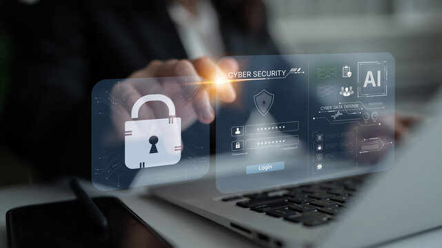 An AI-powered cybersecurity dashboard for cyber data defense. The system includes a secure login portal and provides advanced protection and monitoring for corporate data. Fermion