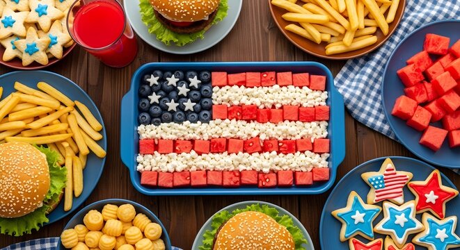 Celebrating American Independence A Patriotic Food Feast for the Fourth of July