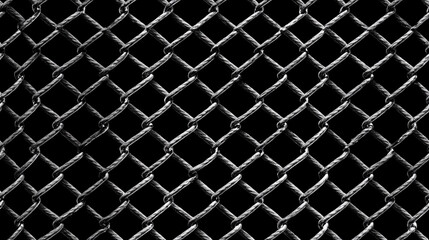 Fototapeta premium Stylish seamless pattern featuring woven wire mesh design