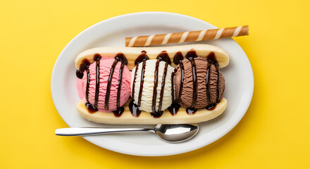 Delicious icecream picture