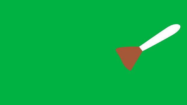 Makeup equipment, cosmetics, face brush blush on and bronzer tools