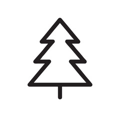 Simple black and white illustration of a christmas bell with a bow