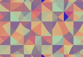 Fototapeta premium Abstract geometric vector pattern, seamless e-learning background , geometric, repeat