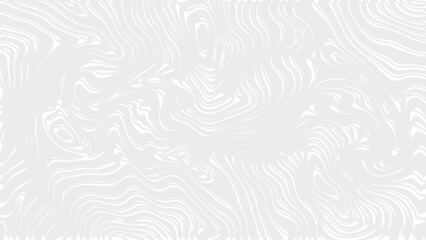 White abstract topographic wavy line texture background