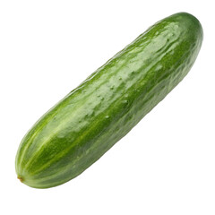 Cucumber isolated on white background
