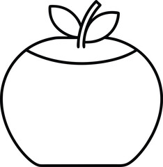 Food Product Branding Line Art on White Background Transparent Background