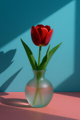 Fototapeta premium tulips in vase