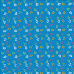 Modern and minimalist Floral pattern design Template.