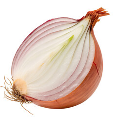 Onion isolated on white background