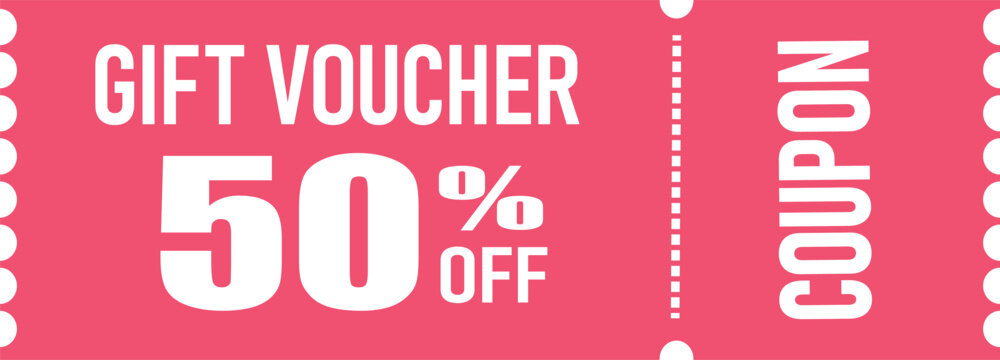 coupon ,ticket card,gift vouchers.Coupon Card element template for graphics design