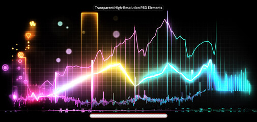 Connected World series. Backdrop composed of network diagrams