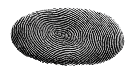 Fingerprint Detail: An intricate fingerprint, a unique testament to the individual, etched in captivating detail.