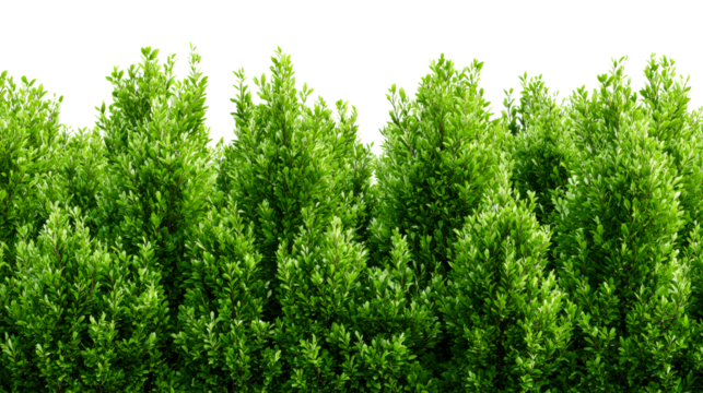 Lush green foliage texture with dense leaves and branches