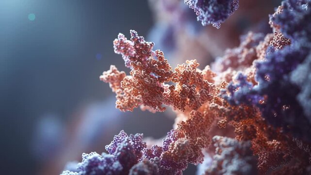 Macro shot single antibody success event lit subtly with soft highlight to show mechanism of action clarity, monoclonal antibody therapy