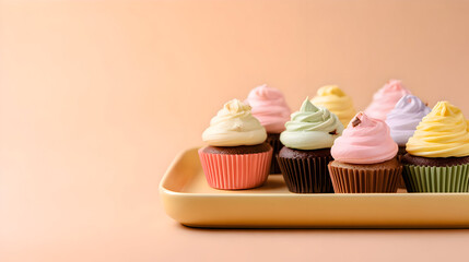 Cupcakes Pastel Frosting